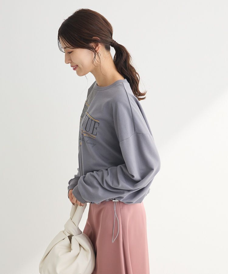 Green Parks「リメイク風ナイロンドッキングプルオーバー」|スウェット・ジャージ|