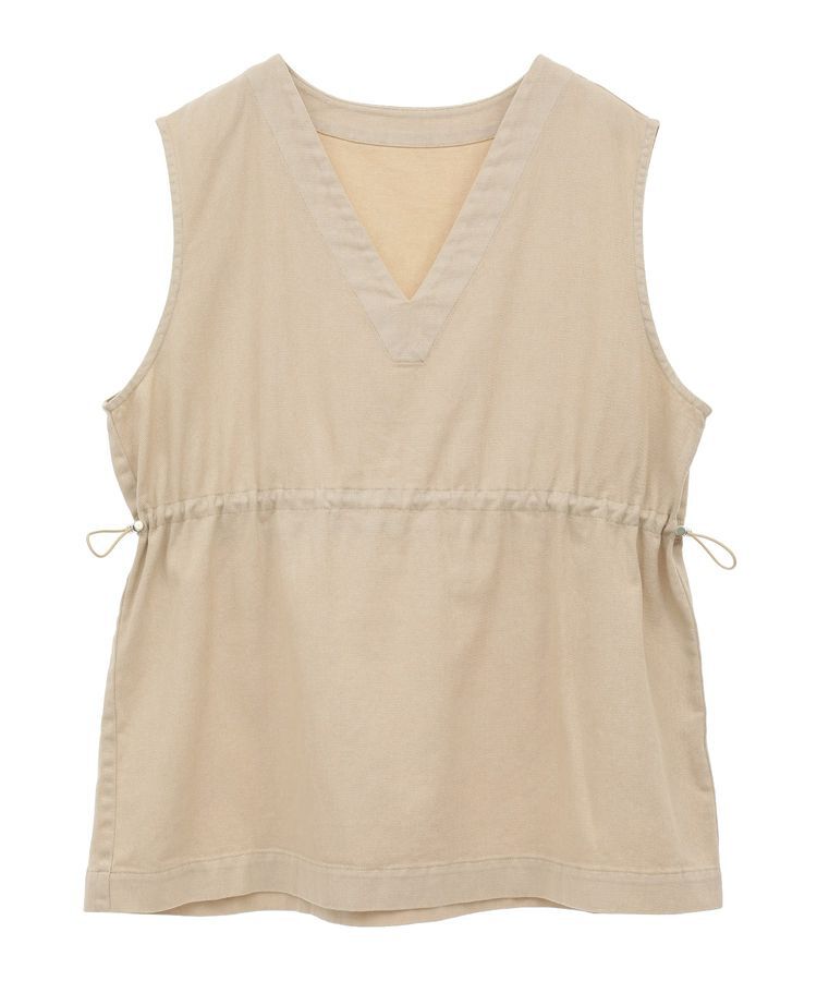 Green Parks「ピグメントドロストベスト」|ベスト・ジレ|