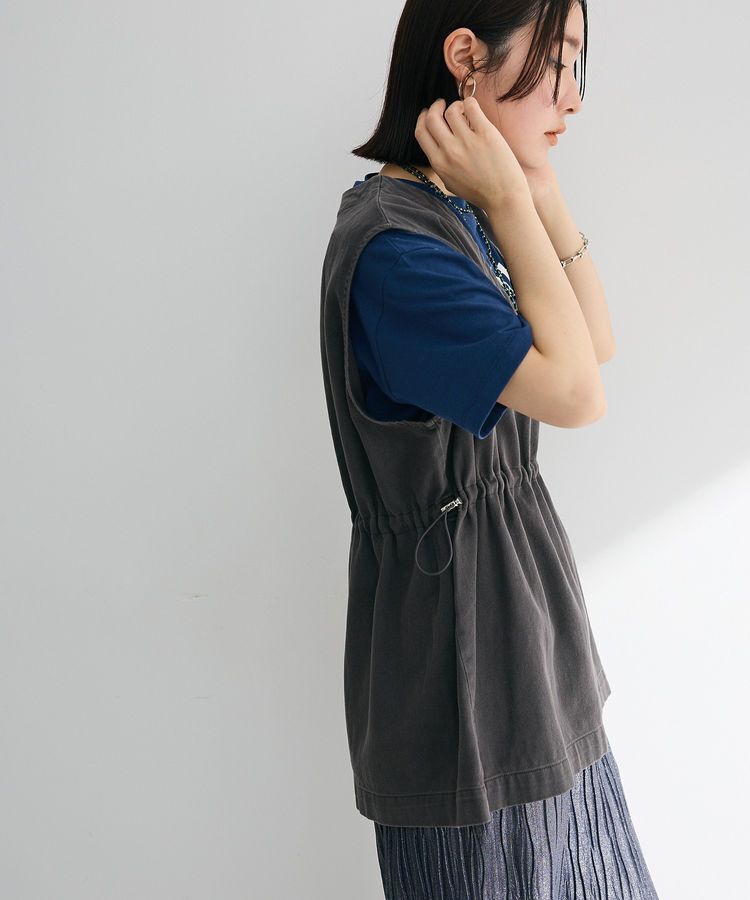 Green Parks「ピグメントドロストベスト」|ベスト・ジレ|