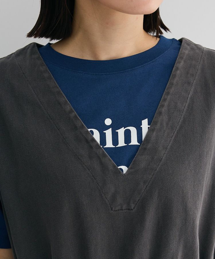 Green Parks「ピグメントドロストベスト」|ベスト・ジレ|