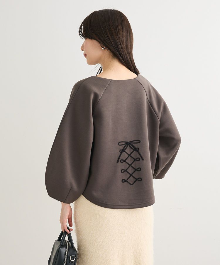 Green Parks「■ESCAR コルセットコード刺繍プルオーバー」|Tシャツ・カットソー|