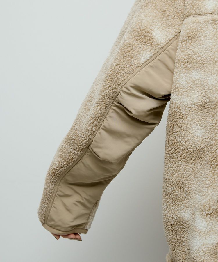 Green Parks「スタンドボアジャケット」|ブルゾン・スタジャン|