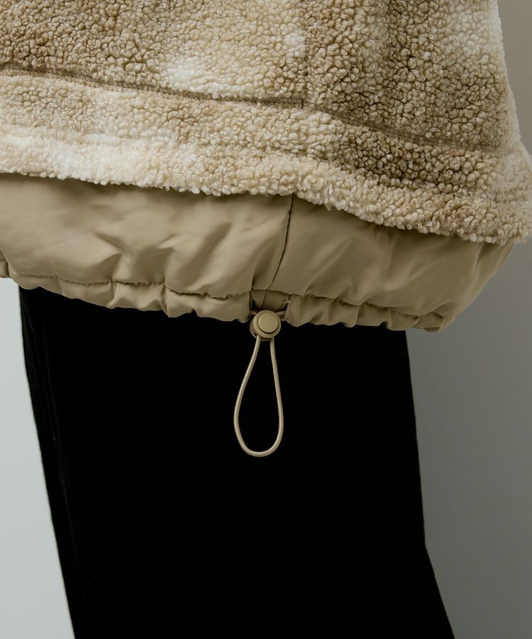 Green Parks「スタンドボアジャケット」|ブルゾン・スタジャン|