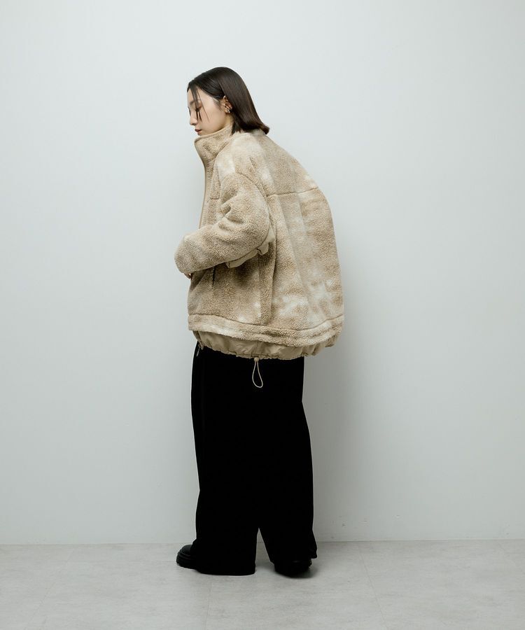 Green Parks「スタンドボアジャケット」|ブルゾン・スタジャン|