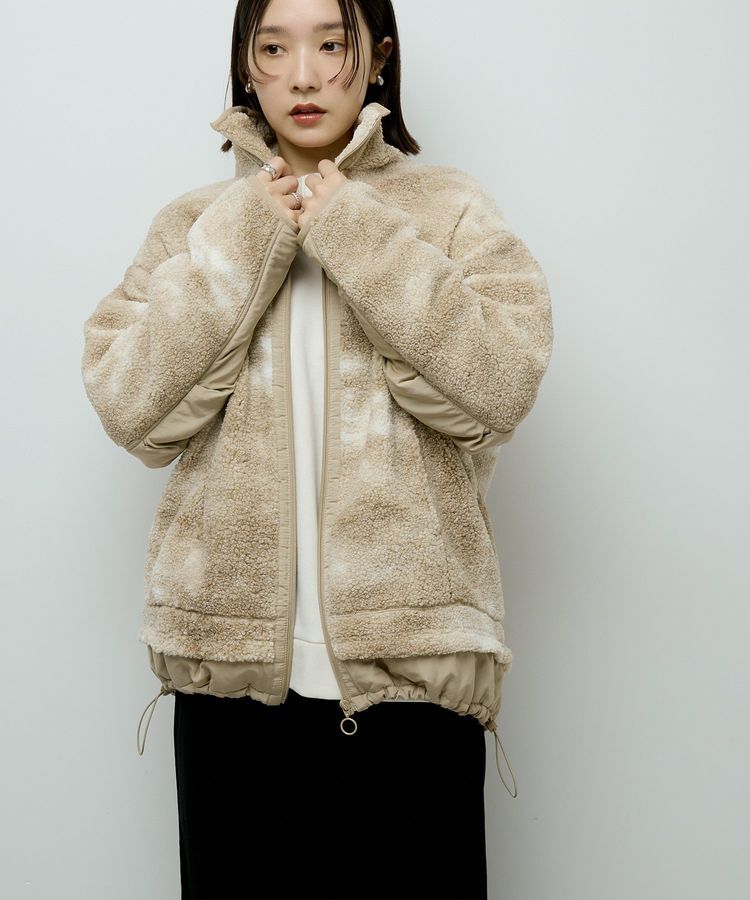 Green Parks「スタンドボアジャケット」|ブルゾン・スタジャン|