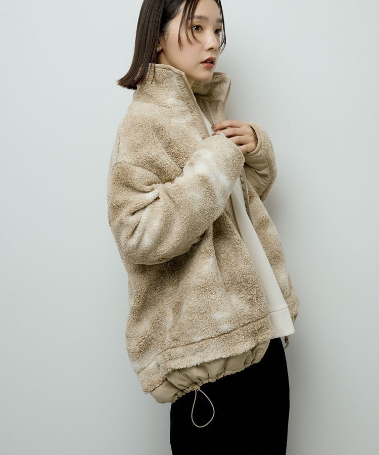 Green Parks「スタンドボアジャケット」|ブルゾン・スタジャン|