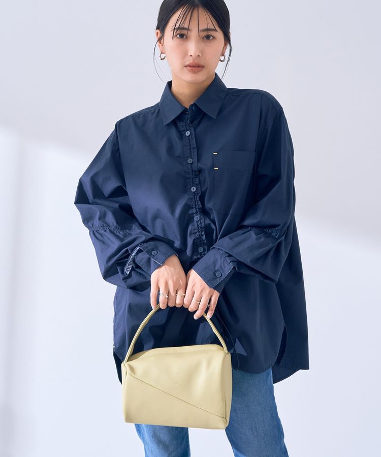 YECCA VECCA「【cache cache】アシンメトリーワンハンドルバッグ」|ハンドバッグ|