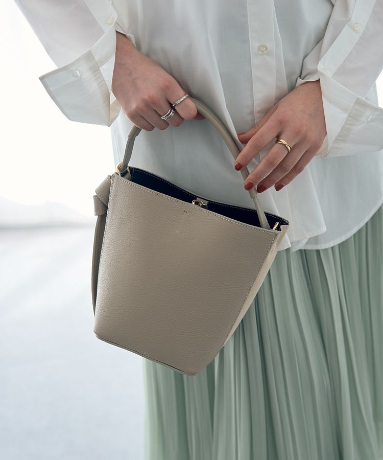 YECCA VECCA「【AULENTTI】2wayレザーバッグ」|ショルダー・メッセンジャー|