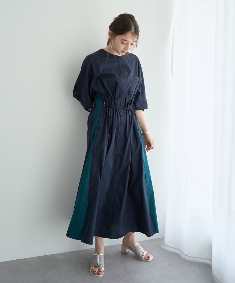 Editt by YECCA VECCA「ドロストシャツワンピース」|ワンピース|