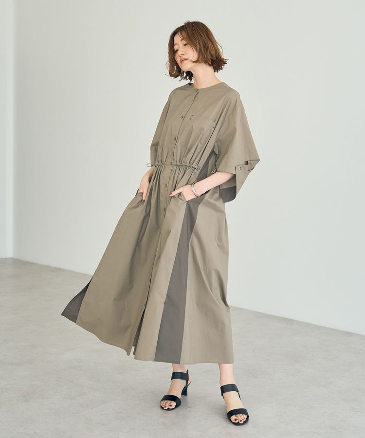 Editt by YECCA VECCA「ドロストシャツワンピース」|ワンピース|