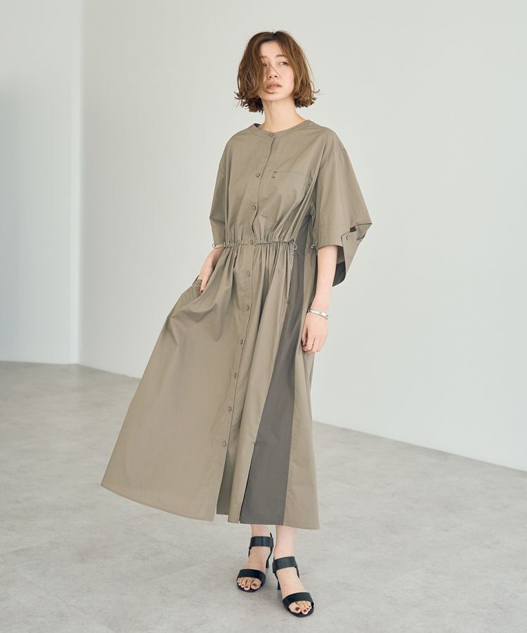 Editt by YECCA VECCA「ドロストシャツワンピース」|ワンピース|