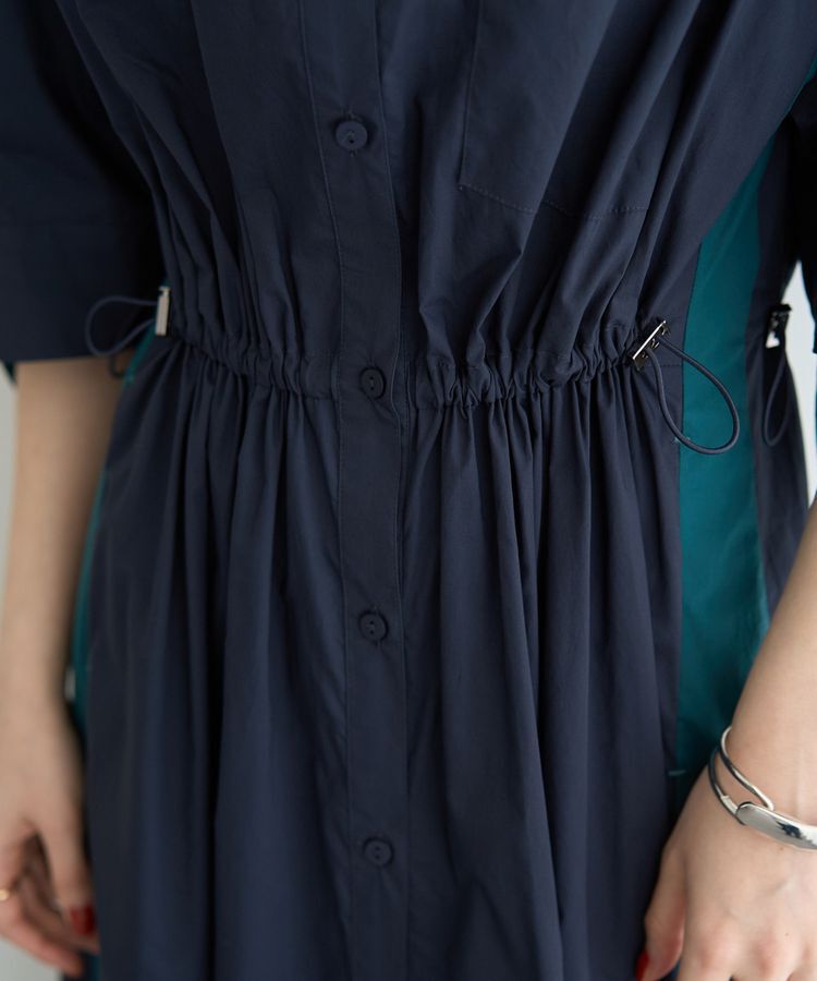 Editt by YECCA VECCA「ドロストシャツワンピース」|ワンピース|