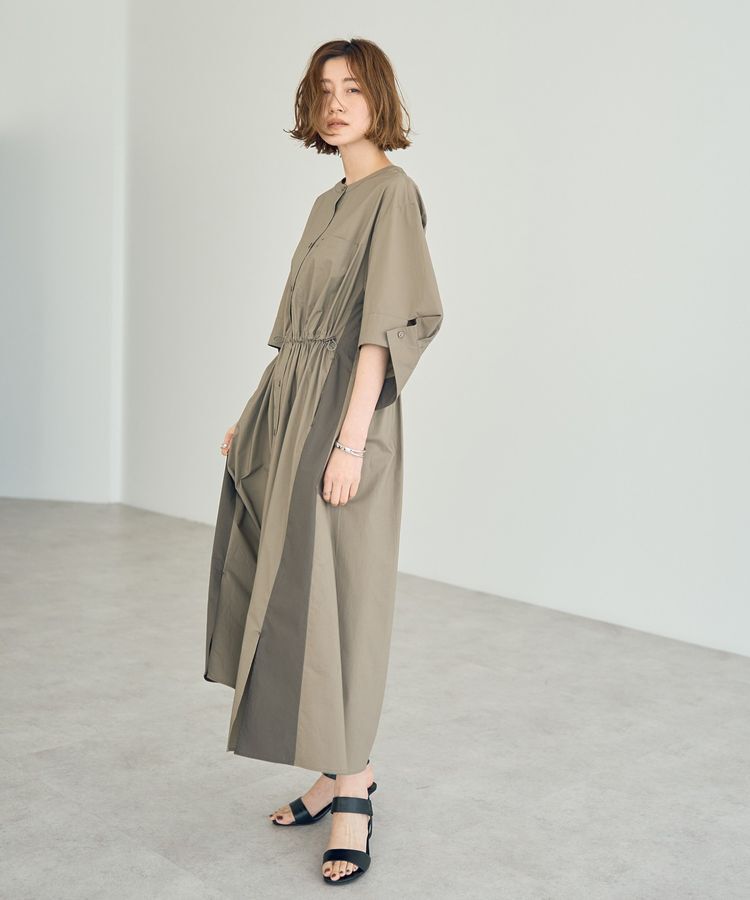 Editt by YECCA VECCA「ドロストシャツワンピース」|ワンピース|