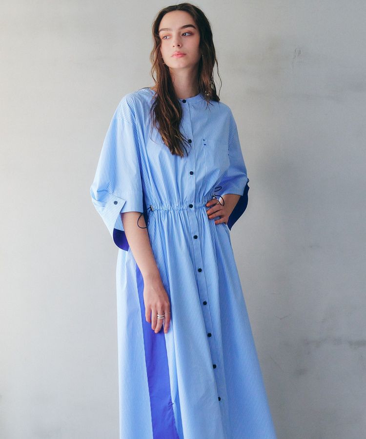 Editt by YECCA VECCA「ドロストシャツワンピース」|ワンピース|