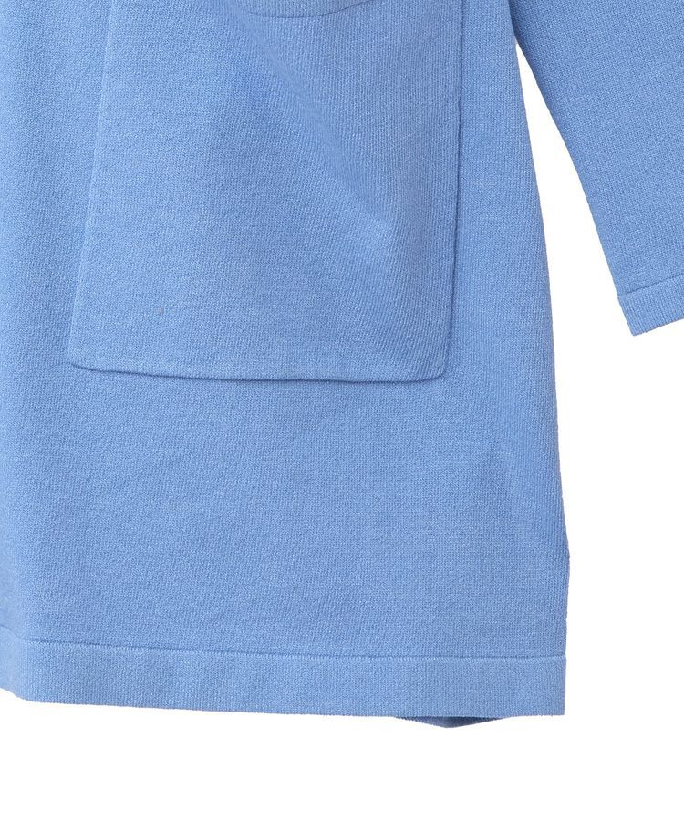 YECCA VECCA「【接触冷感】スリットミドル丈カーディガン」|カーディガン|