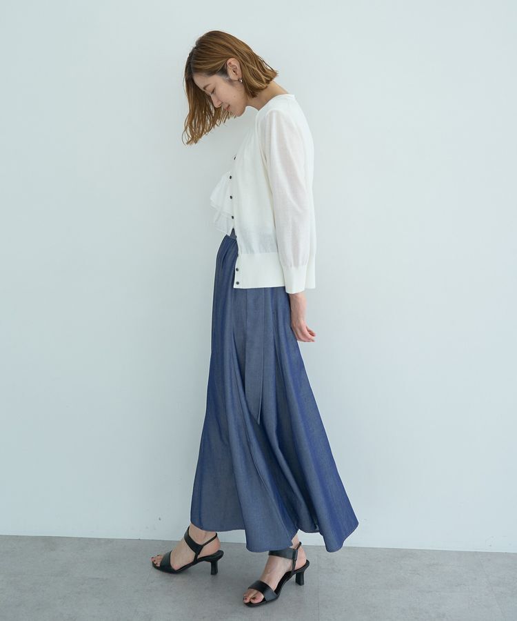 YECCA VECCA「ベルトデザインマーメイドスカート」|スカート|