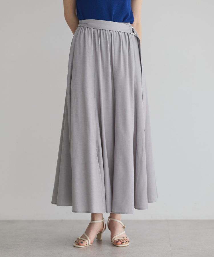 YECCA VECCA「ベルトデザインマーメイドスカート」|スカート|