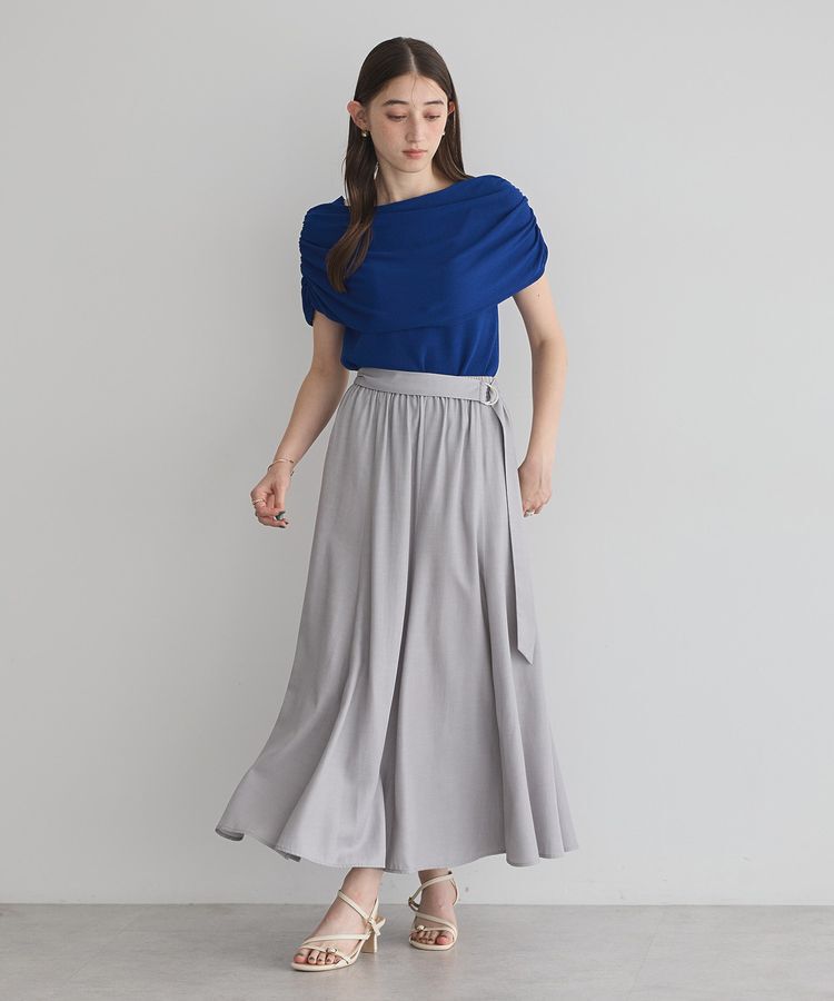 YECCA VECCA「ベルトデザインマーメイドスカート」|スカート|