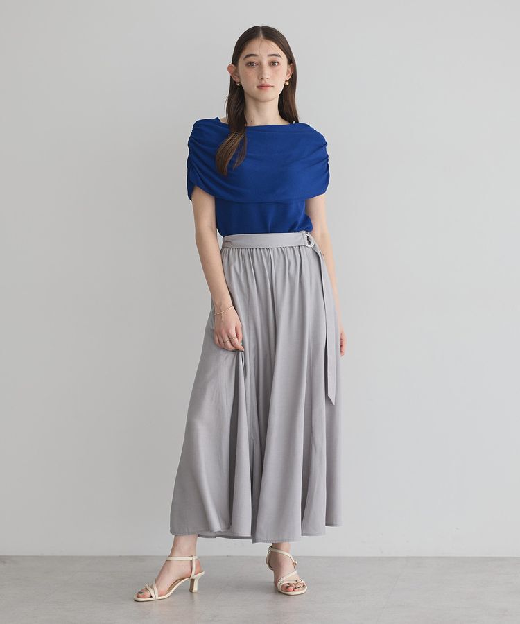 YECCA VECCA「ベルトデザインマーメイドスカート」|スカート|