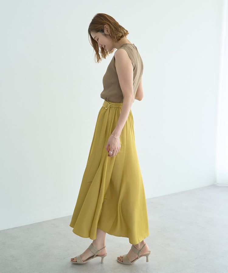 YECCA VECCA「ベルトデザインマーメイドスカート」|スカート|