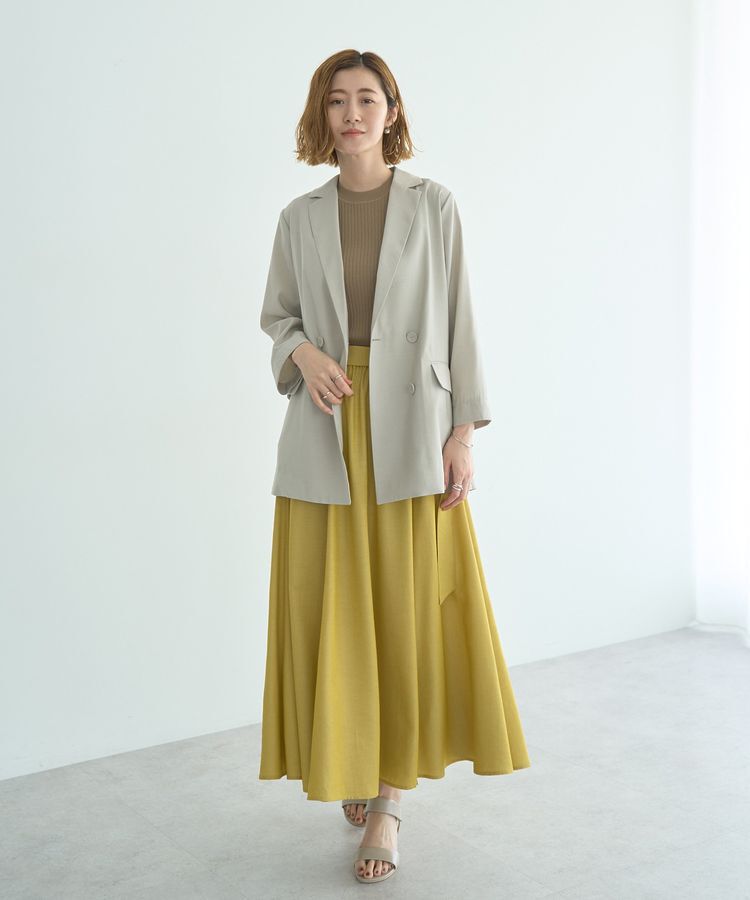 YECCA VECCA「ベルトデザインマーメイドスカート」|スカート|