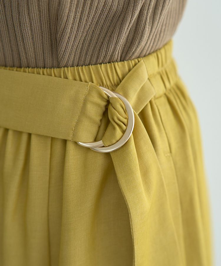 YECCA VECCA「ベルトデザインマーメイドスカート」|スカート|