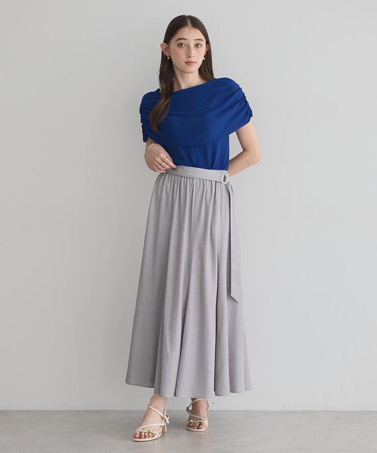 YECCA VECCA「ベルトデザインマーメイドスカート」|スカート|