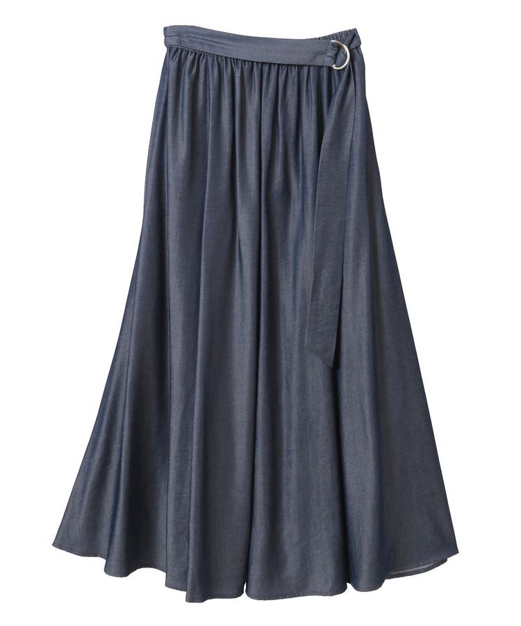 YECCA VECCA「ベルトデザインマーメイドスカート」|スカート|