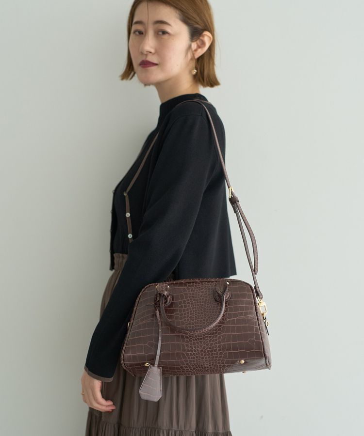 YECCA VECCA「【cache cache】アソートPUボストンバッグ」|ハンドバッグ|