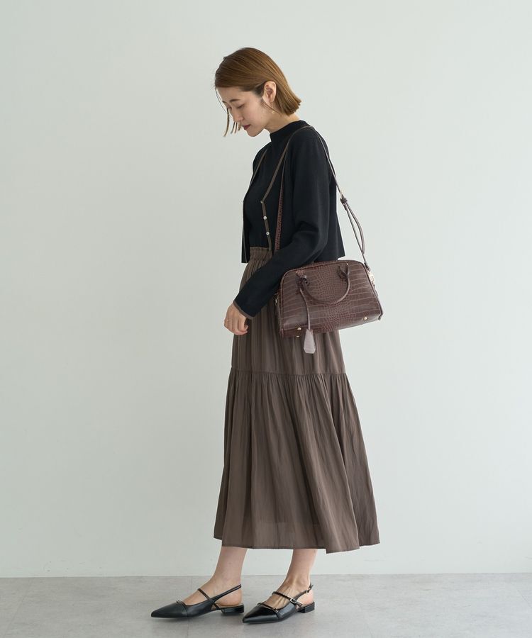 YECCA VECCA「【cache cache】アソートPUボストンバッグ」|ハンドバッグ|