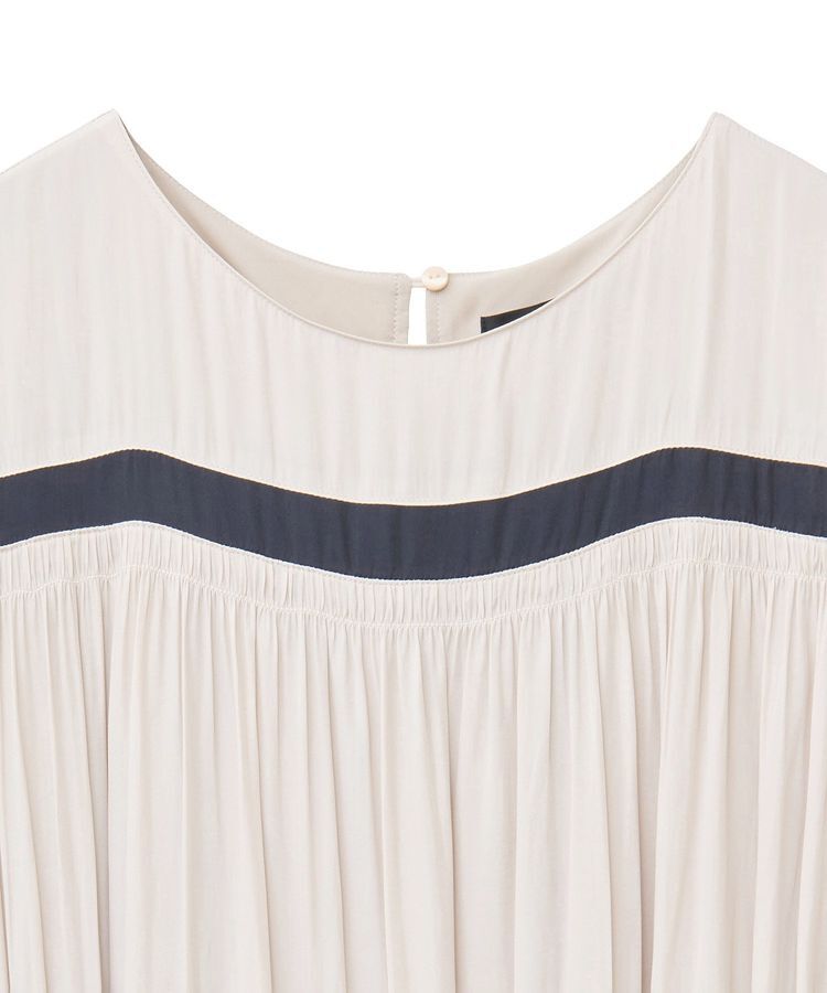 YECCA VECCA「マルチカラーギャザーワンピース」|ワンピース|