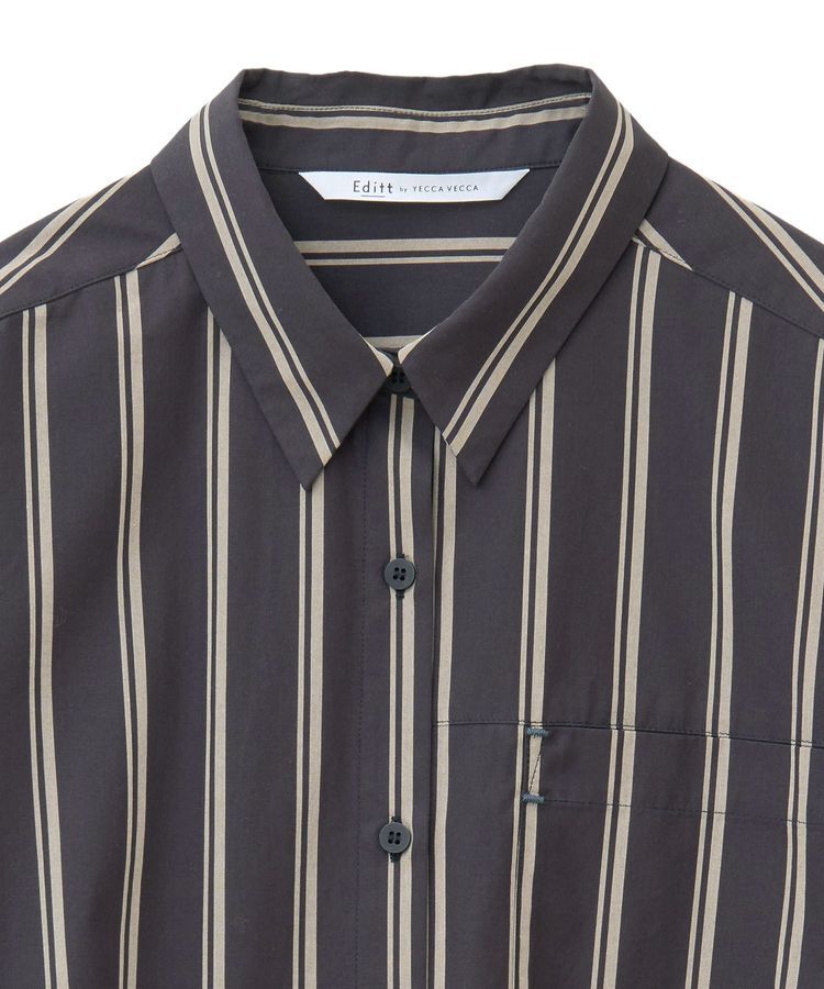 Editt by YECCA VECCA「2way袖デザインロングシャツ」|シャツ・ブラウス|