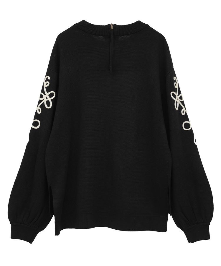 Editt by YECCA VECCA「【archive】コード刺繍ニット」|ニット・セーター|