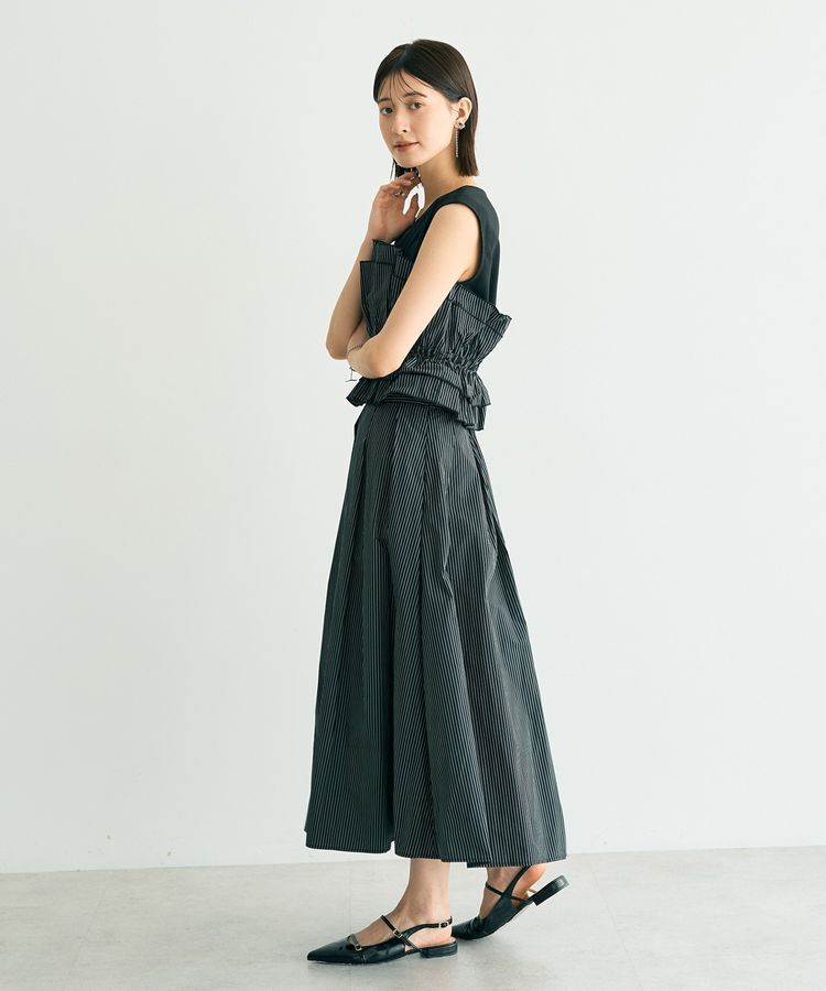 YECCA VECCA「ビスチェドッキングブラウス」|シャツ・ブラウス|