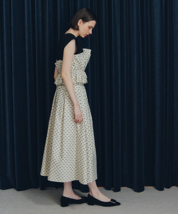 YECCA VECCA「ビスチェドッキングブラウス」|シャツ・ブラウス|