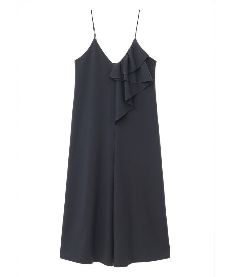 YECCA VECCA「ラッフルキャミオールインワン」|オールインワン|