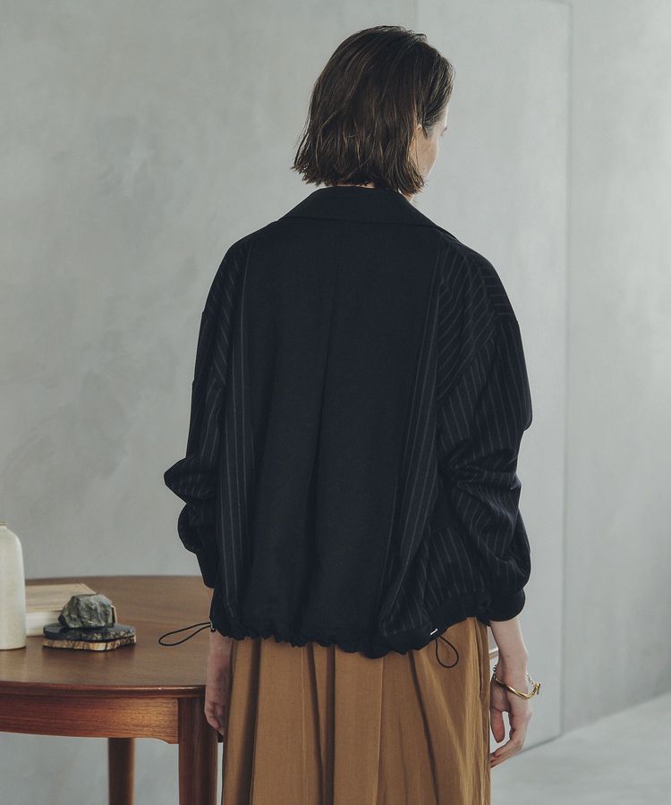 Editt by YECCA VECCA「MA-1風デザインジャケット」|テーラードジャケット|