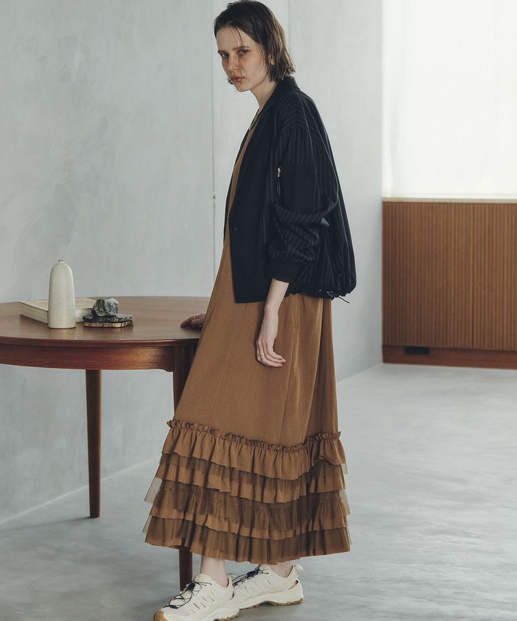 Editt by YECCA VECCA「MA-1風デザインジャケット」|テーラードジャケット|