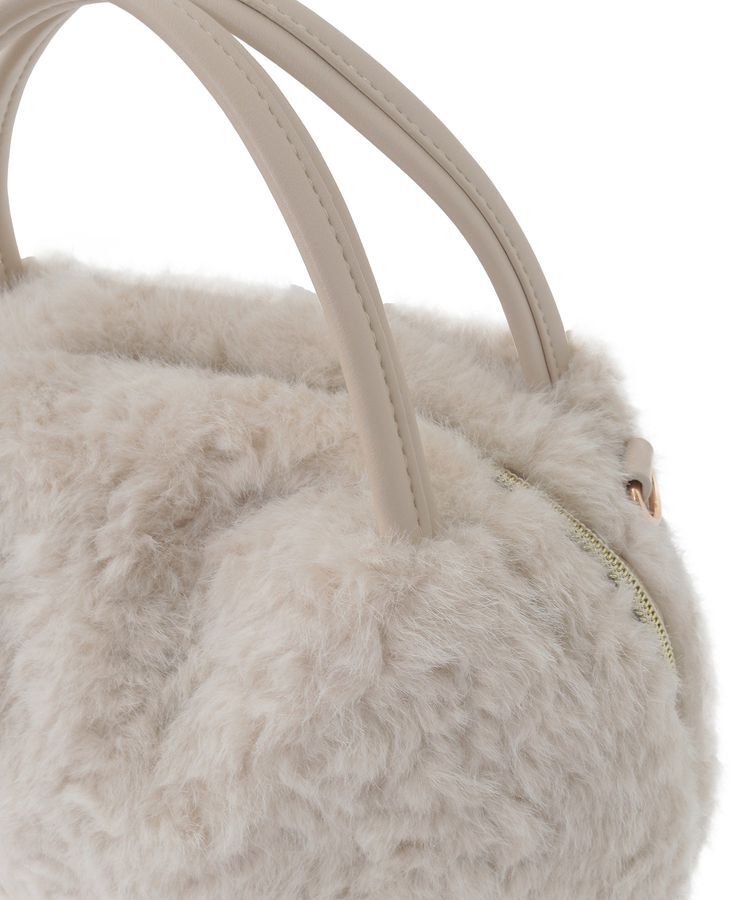 YECCA VECCA「【cache cache】エコファー２wayトート」|ショルダー・メッセンジャー|