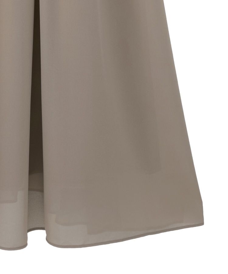 YECCA VECCA「レース切替シフォンドレス」|ワンピース|