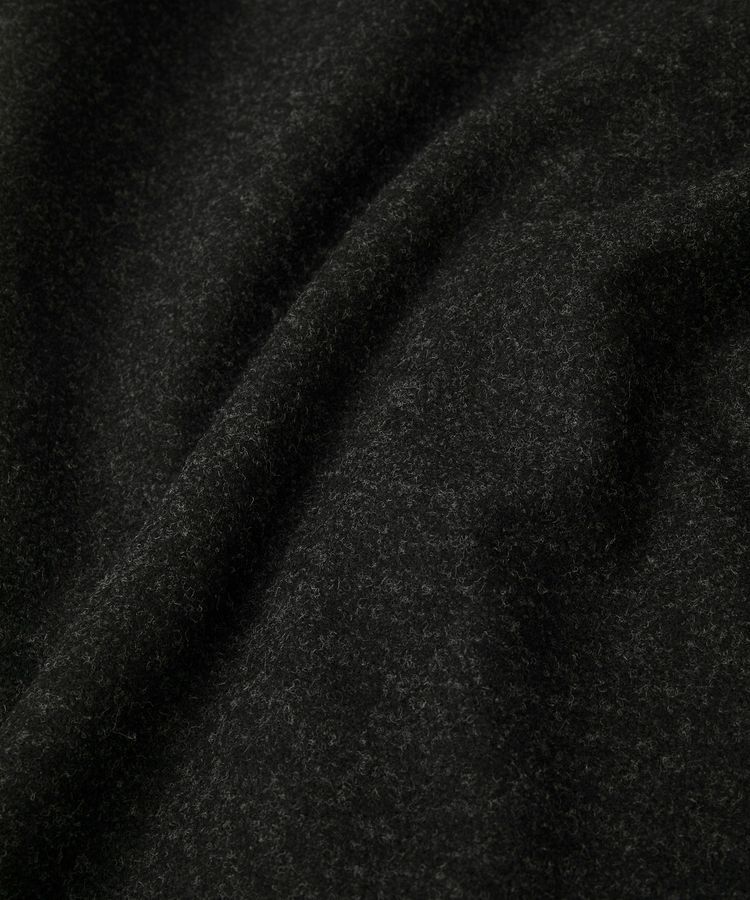 YECCA VECCA「ニット切替メルトンVネックカーディガン」|カーディガン|