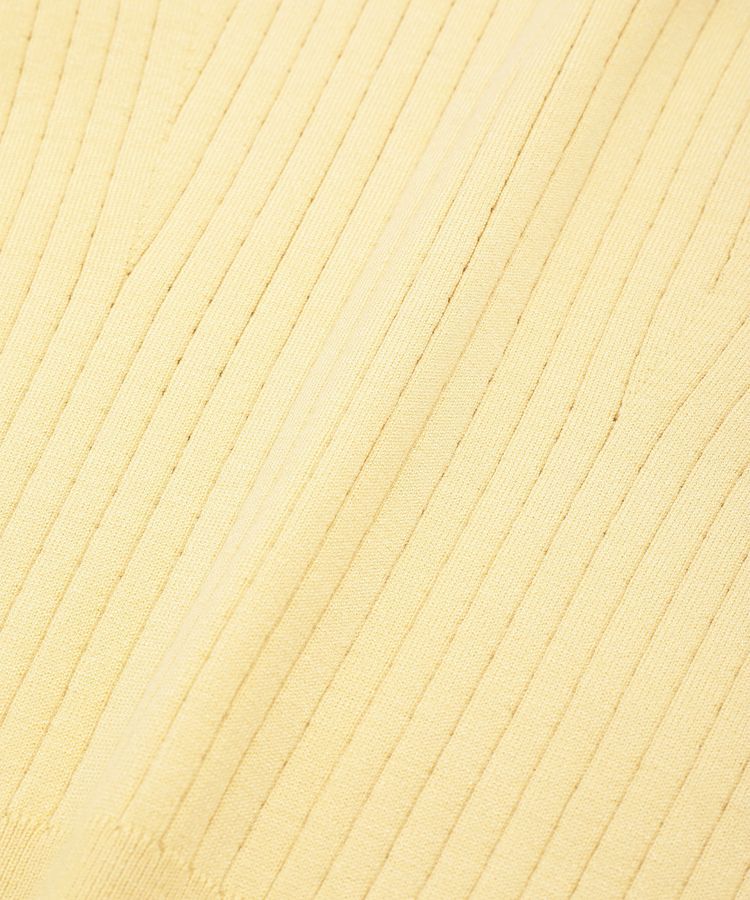 YECCA VECCA「金釦ペプラムニット」|ニット・セーター|