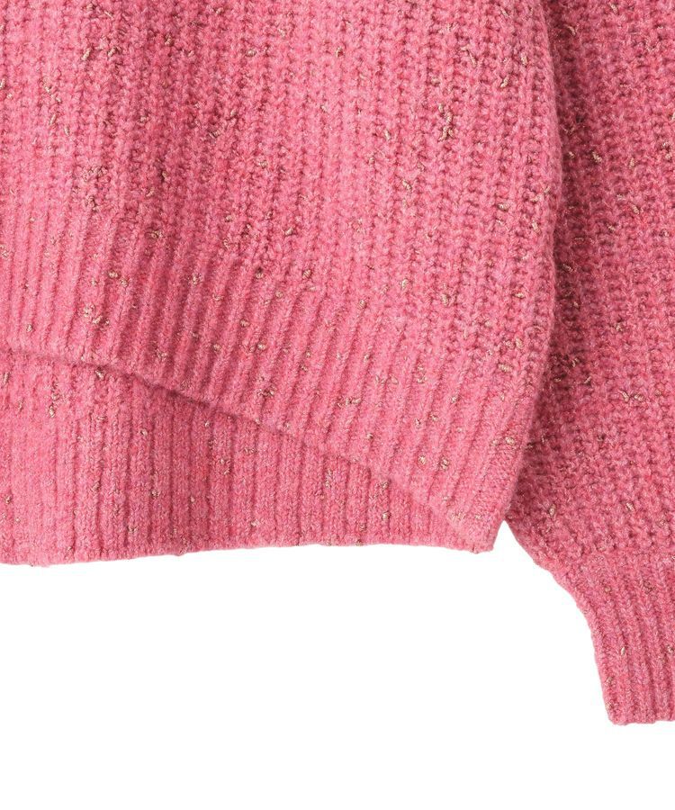 YECCA VECCA「ラメMIX畦編みニット」|ニット・セーター|