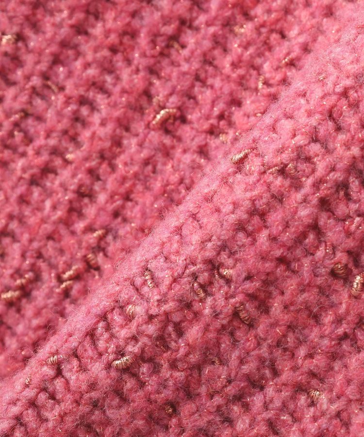 YECCA VECCA「ラメMIX畦編みニット」|ニット・セーター|