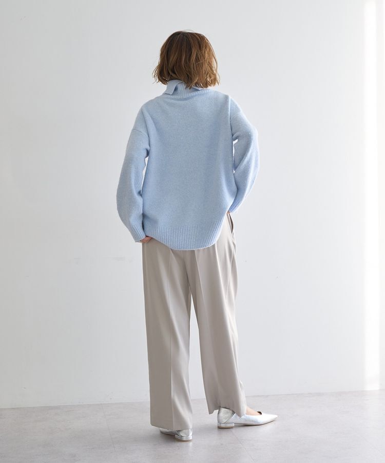 YECCA VECCA「スリットタートルネックニット」|ニット・セーター|