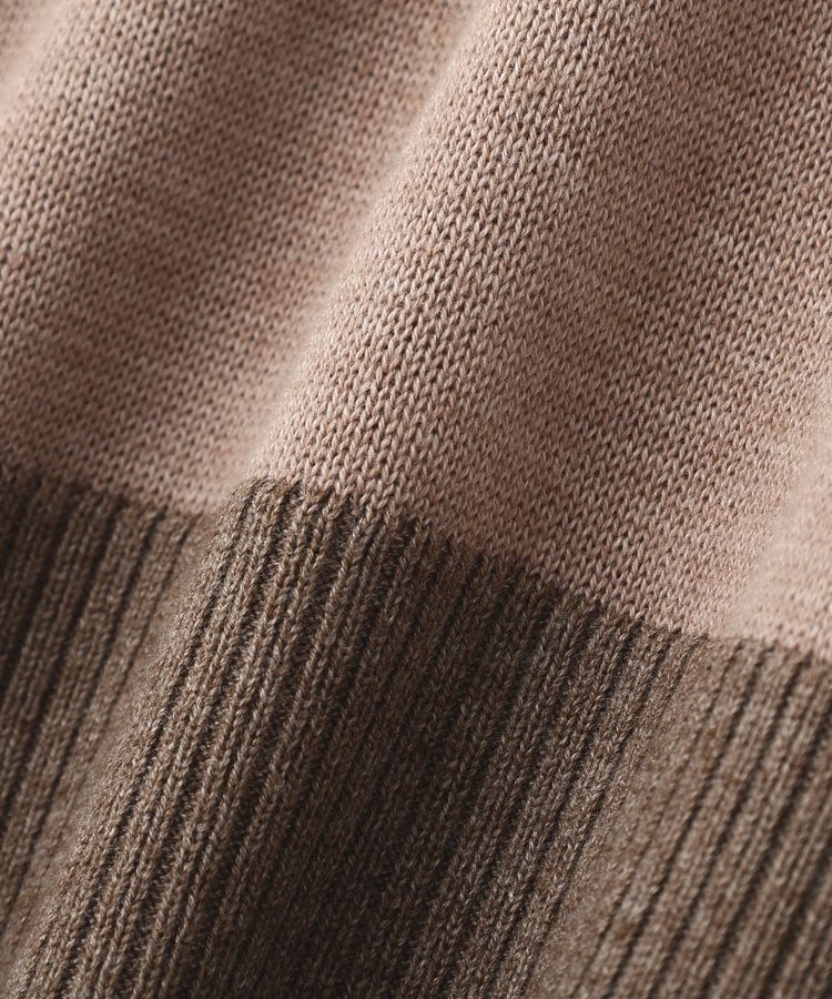 YECCA VECCA「カラーブロッキングニット」|ニット・セーター|