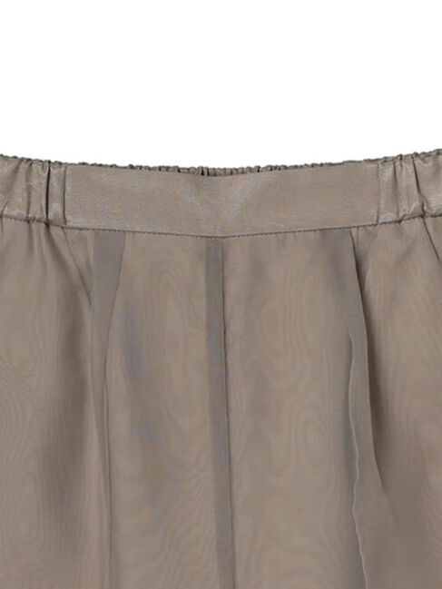 GARAGE OF GOOD CLOTHING「オーガンジータックワイドパンツ」|その他|