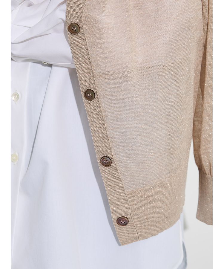 GARAGE OF GOOD CLOTHING「Vネックシアーカーディガン」|カーディガン|