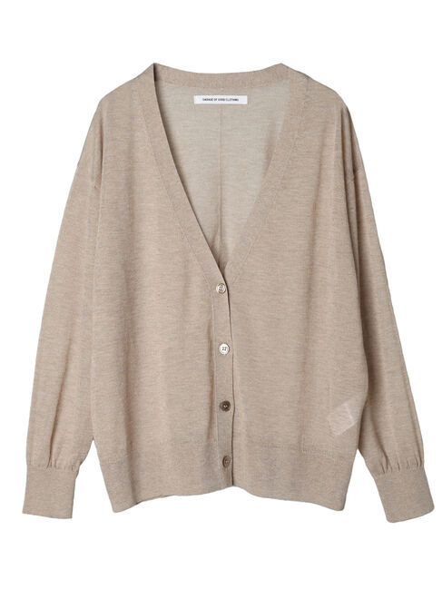 GARAGE OF GOOD CLOTHING「Vネックシアーカーディガン」|カーディガン|