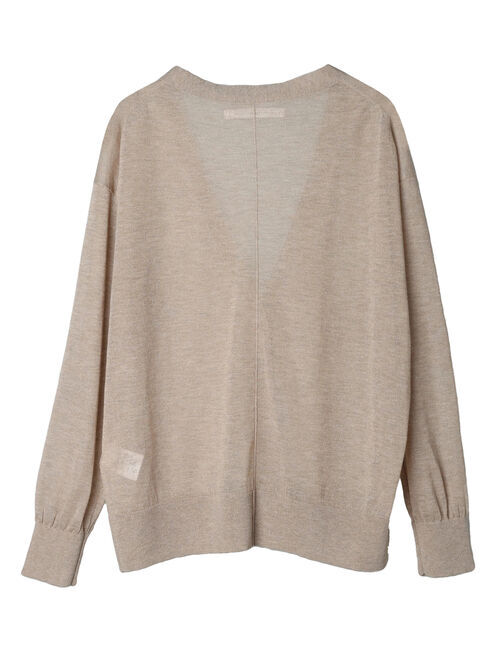 GARAGE OF GOOD CLOTHING「Vネックシアーカーディガン」|カーディガン|